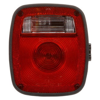Truck-Lite® - Driver Side Signal-Stat Series Red/Clear Rectangular Stud Mount Combination Tail Light