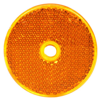 Truck-Lite® - Signal-Stat Series 2" Yellow Round Bolt-on Mount Reflector