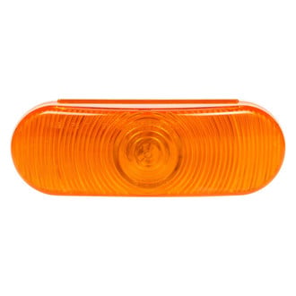 Truck-Lite® - 60 Series 2"x6" Yellow Oval Grommet Mount Turn Signal Light