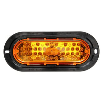 Truck-Lite® - 60 Series 2"x6" Yellow Oval Flange Mount LED Turn Signal Light
