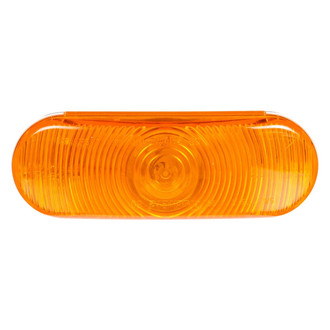 Truck-Lite® - Super 60 2"x6" Yellow Oval Grommet Mount Turn Signal Light