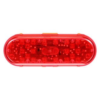 Truck-Lite® - 60 Series 2"x6" Red Oval Grommet Mount LED Combination Tail Light