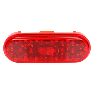 Truck-Lite® - 60 Series 2"x6" Red Oval Grommet Mount LED Combination Tail Light