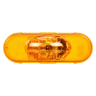 Truck-Lite® - 60 Series 2"x6" Yellow Oval Grommet Mount LED Turn Signal Light