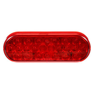 Truck-Lite® - Signal-Stat Series 2"x6" Red Oval Grommet Mount LED Combination Tail Light