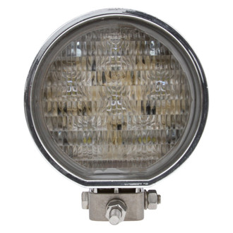 Truck-Lite® - 81 Series Auxiliary Stud Mount 4" Round Chrome Housing Work Beam LED Work Light