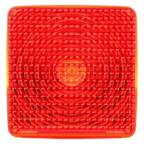Truck-Lite® - Signal-Stat Series 5"x5" Snap-Fit Red Square Snap-Fit Mount Lens