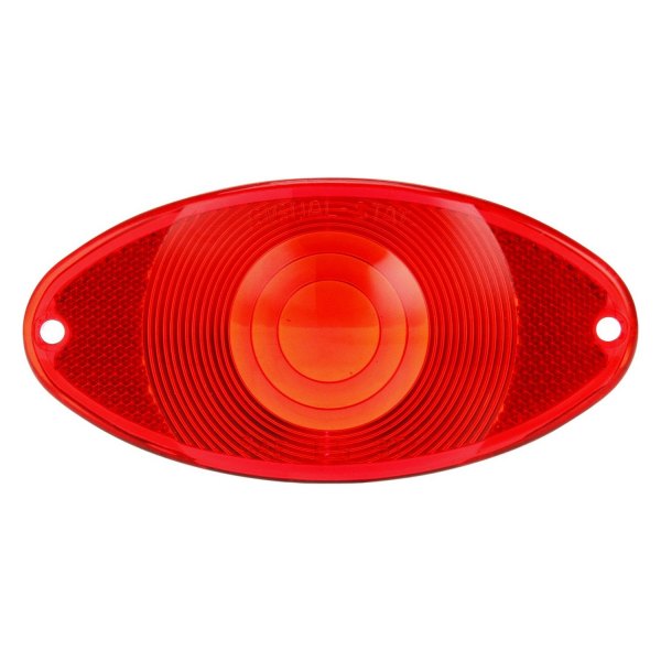 Truck-Lite® - Signal-Stat Series 3"x5" Snap-Fit Red Oval Snap-Fit Mount Lens