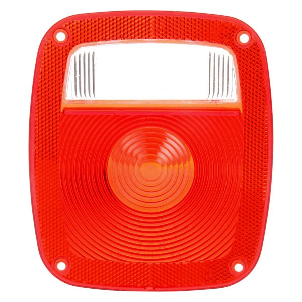 Truck-Lite® - Signal-Stat Series 6"x7" Red Rectangular Bolt-on Mount Lens for Tail Lights