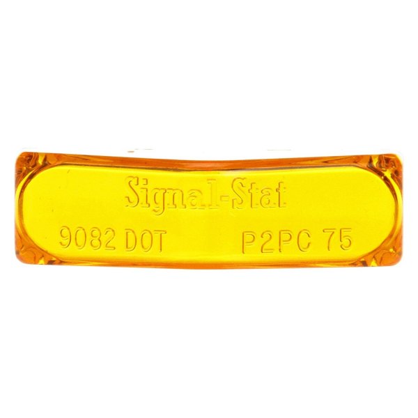 Truck-Lite® - Signal-Stat Series 1"x2" Snap-Fit Yellow Rectangular Snap-Fit Mount Lens