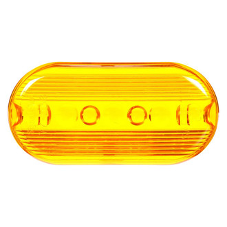 Truck-Lite® - Signal-Stat Series 2"x4" Snap-Fit Yellow Oval Snap-Fit Mount Lens for Clearance Marker Lights