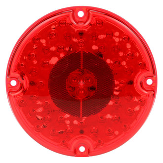 Truck-Lite® - 91 Series 7" Reflectorized Sealed Red Round Bolt-on Mount LED Combination Tail Light