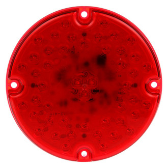 Truck-Lite® - 91 Series 7" Red Round Bolt-on Mount LED Combination Tail Light