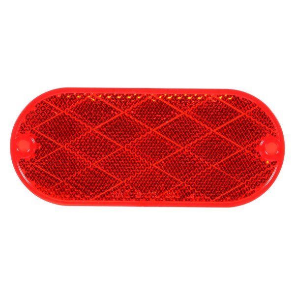 Truck-Lite® - 2"x4" Red Oval Bolt-on Mount Reflector
