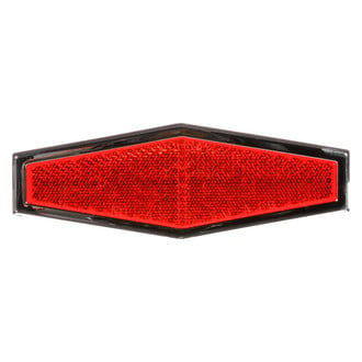 Truck-Lite® 98034R - 2"x5" Red Hexagon Surface Mount Reflector