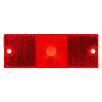 Truck-Lite® - 2"x5" Rectangular Bolt-on Mount Lenses for Clearance Marker Lights