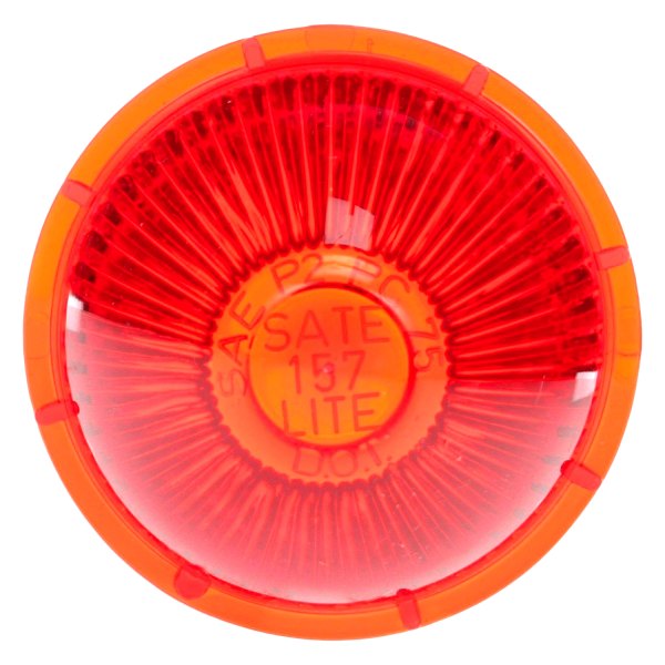 Truck-Lite® - 2.5" Snap-Fit Red Beehive Snap-Fit Mount Lens for 9004 Series Lights