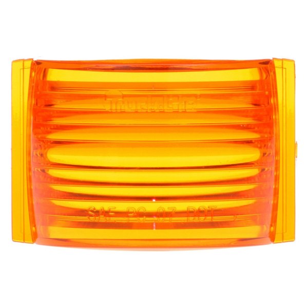 Truck-Lite® - 2" Snap-Fit Yellow Rectangular Snap-Fit Mount Lens for Clearance Marker Lights