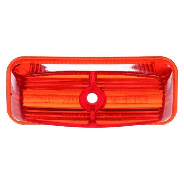 Truck-Lite® - 2"x4" Red Rectangular Bolt-on Mount Lens for Bus Lights