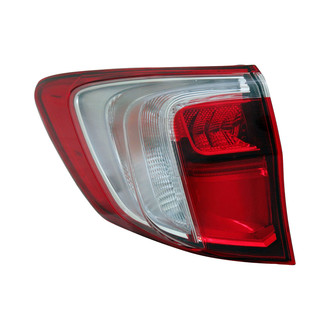 TruParts® - Driver Side Outer Replacement Tail Light (CAPA Certified)