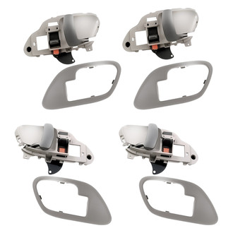 TruParts® - 8-Piece (Front Driver and Passenger Side Interior Door Handle, Front Driver and Passenger Side Interior Door Handle Bezel) (Standard Line)
