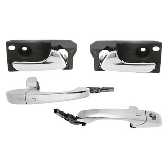 TruParts® - 4-Piece (Front Driver and Passenger Side Exterior Door Handle, Front Driver and Passenger Side Interior Door Handle) (Standard Line)