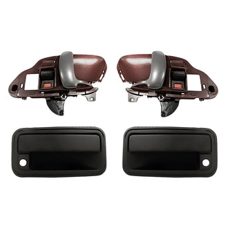 TruParts® - 4-Piece (Front Driver and Passenger Side Exterior Door Handle, Front Driver and Passenger Side Interior Door Handle) (Standard Line)