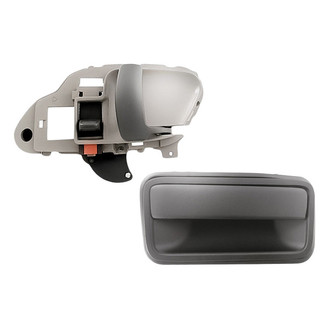 TruParts® - 2-Piece (Rear Passenger Side Exterior Door Handle, Front Passenger Side Interior Door Handle) (Standard Line)