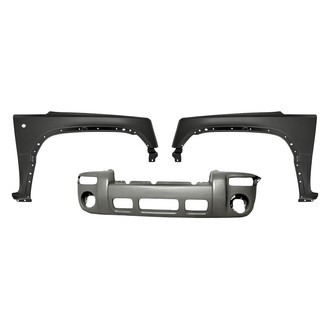 TruParts® - 3-Piece (Front Bumper Cover, Front Driver and Passenger Side Fender) (Standard Line)