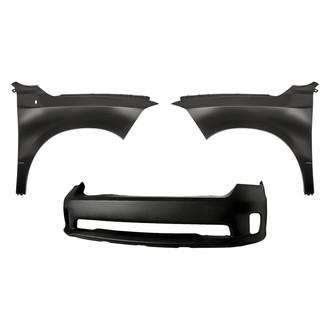 TruParts® - 3-Piece (Front Bumper Cover, Front Driver and Passenger Side Fender) (Standard Line)