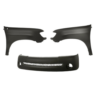 TruParts® - 3-Piece (Front Bumper Cover, Front Driver and Passenger Side Fender) (Standard Line)