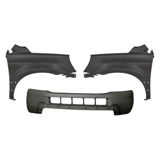 TruParts® - 3-Piece (Front Bumper Cover, Front Driver and Passenger Side Fender) (Standard Line)