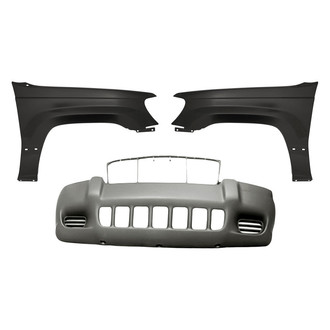 TruParts® - 3-Piece (Front Bumper Cover, Front Driver and Passenger Side Fender) (Standard Line)