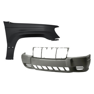 TruParts® - 2-Piece (Front Bumper Cover, Front Passenger Side Fender) (Standard Line)
