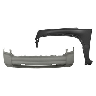 TruParts® - 2-Piece (Front Bumper Cover, Front Driver Side Fender) (Standard Line)