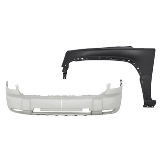 TruParts® - 2-Piece (Front Bumper Cover, Front Driver Side Fender) (Standard Line)