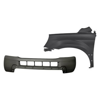 TruParts® - 2-Piece (Front Bumper Cover, Front Driver Side Fender) (Standard Line)