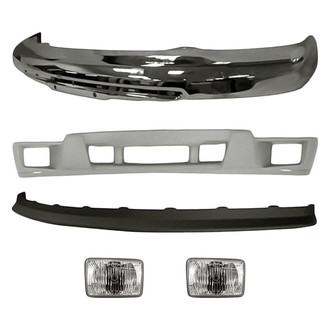 TruParts® - 5-Piece (Front Lower Bumper Cover, Front Bumper Face Bar, Front Bumper Air Deflector, Driver and Passenger Side Fog Light) (Standard Line)