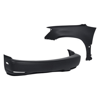 TruParts® - 2-Piece (Front Bumper Cover, Front Driver Side Fender) (Standard Line)