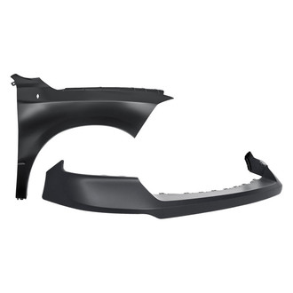 TruParts® - 2-Piece (Front Upper Bumper Cover, Front Passenger Side Fender) (Standard Line)