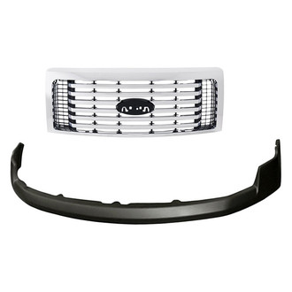 TruParts® - 2-Piece (Front Upper Bumper Cover, Grille) (Standard Line)