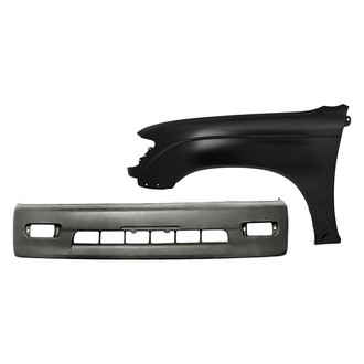 TruParts® - 2-Piece (Front Bumper Valance, Front Driver Side Fender) (Standard Line)