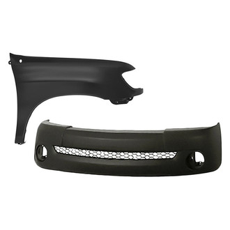 TruParts® - 2-Piece (Front Bumper Cover, Front Passenger Side Fender) (Standard Line)