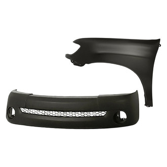TruParts® - 2-Piece (Front Bumper Cover, Front Driver Side Fender) (Standard Line)