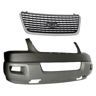 TruParts® - 2-Piece (Front Bumper Cover, Grille) (Standard Line)