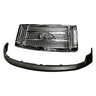 TruParts® - 2-Piece (Front Upper Bumper Cover, Grille) (Standard Line)