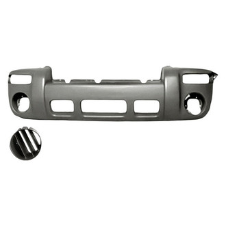 TruParts® - 2-Piece (Front Bumper Cover, Front Passenger Side Fog Light Cover) (Standard Line)