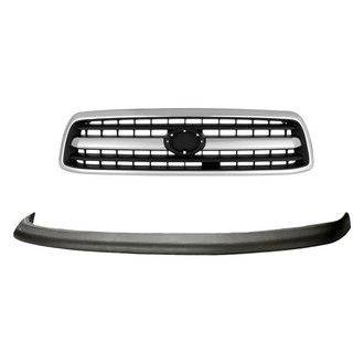 TruParts® - 2-Piece (Front Upper Bumper Cover, Grille) (Standard Line)