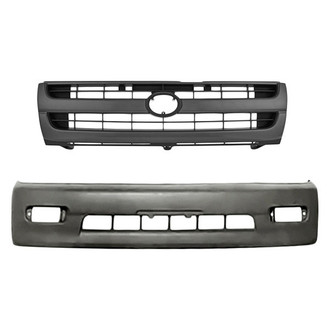 TruParts® - 2-Piece (Front Bumper Valance, Grille) (Standard Line)