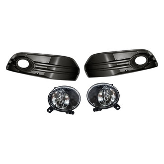 TruParts® - 4-Piece (Driver and Passenger Side Fog Light, Front Inner and Outer Fog Light Bezel) (Standard Line)